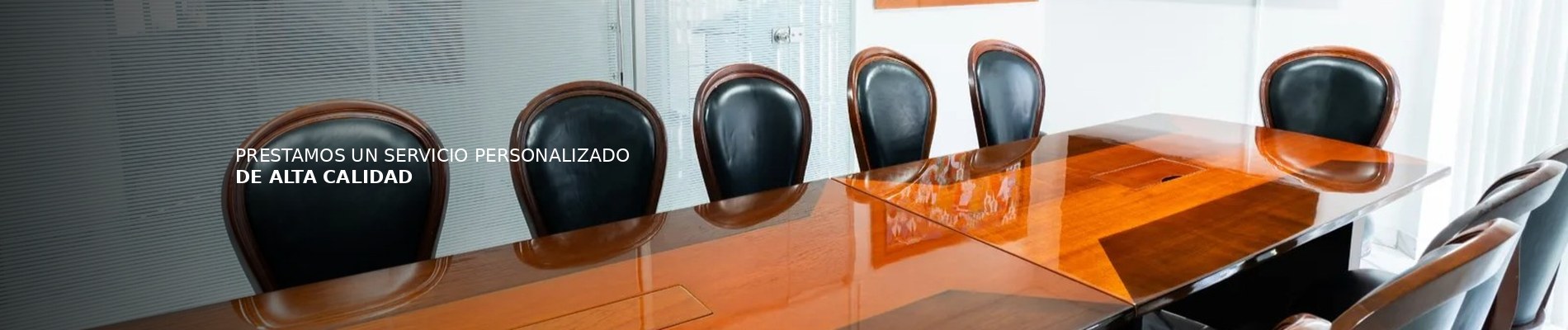 Servicio personalizado de alta calidad